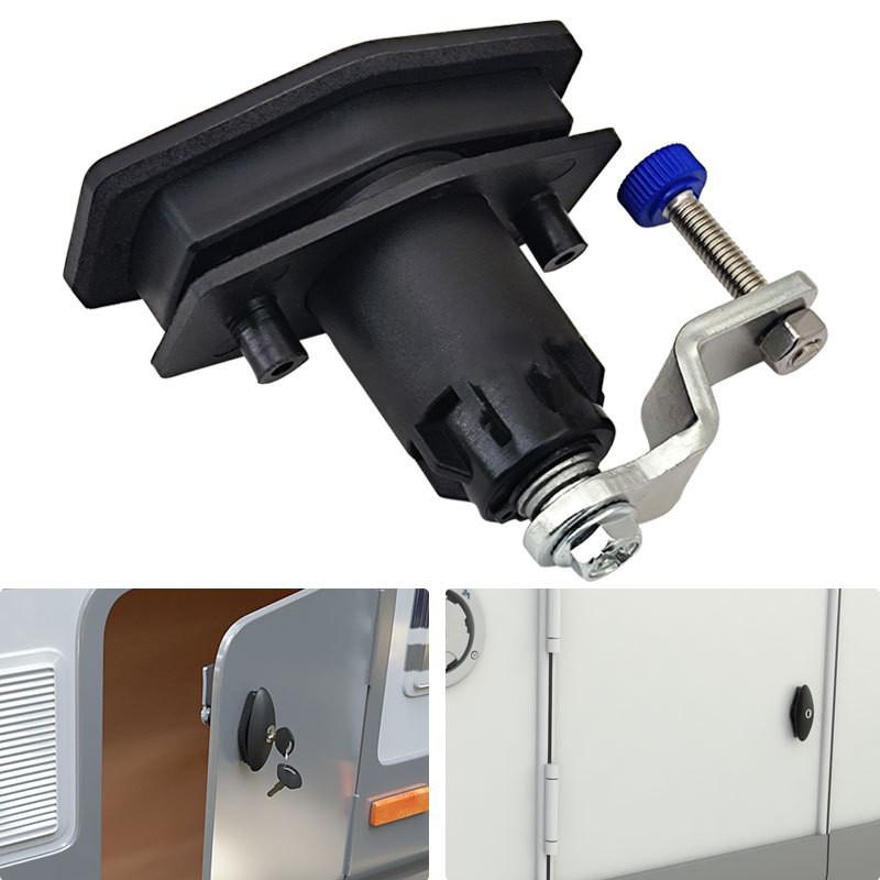 Compartment Door Locker PUSH POP Door Lock With 2keys For Swift Elldis Caravan Motorhome