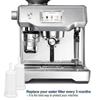 Coffee machine water filter is compatible with Breville Sage Oracle Touch, Barista, Claro Swiss, BES878,Bes008 Espresso Machines