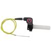 Alconstar Racing Aluminum Handle Throttle Grip Hand Grips 1/4 Quick Twist Gas Throttle Settle With Throttle Cable For KT CRF