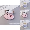 Adorable Cartoon Dog Rabbit Cow Brooches For Backpack And Handbag Decoration