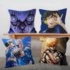 Anime Blue Lock Pillow Case Soft Double Sided Print Sofa Cushion Cover Throw Pillow Covers