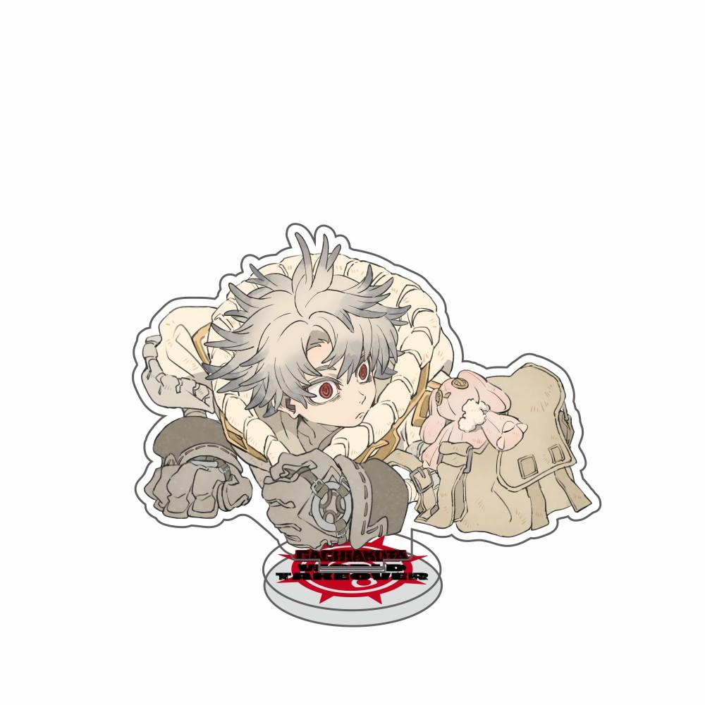 Anime FigureGachiakuta Acrylic Stand Model Plate Keychain Rudo Enjin Zanka Riyo Jabber Desk Decor Collection Cosplay Fans Gifts