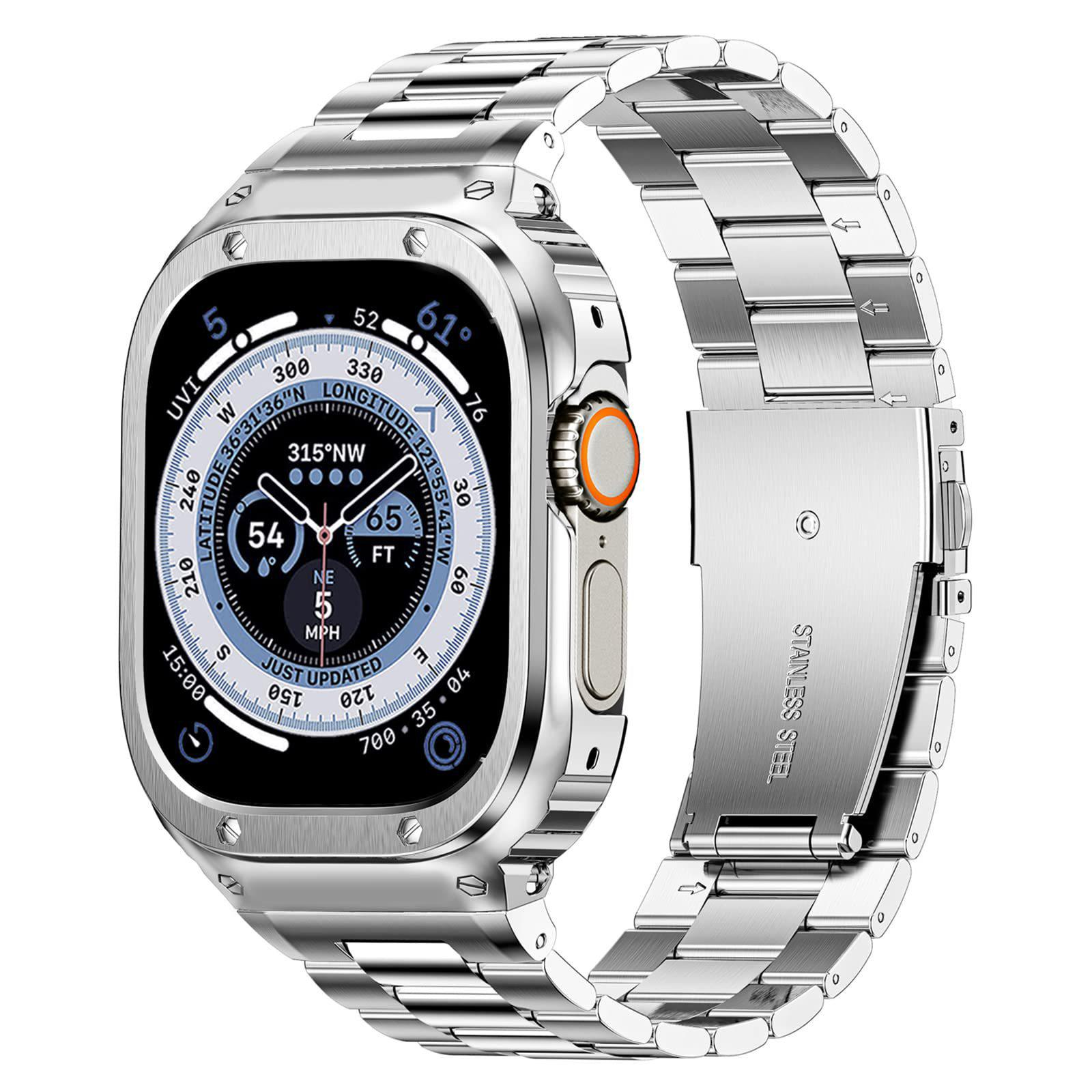 

3-в-1 ремешок и защитный чехол для Apple Watch S3-S8 (41/44/45/49 мм) 45mm