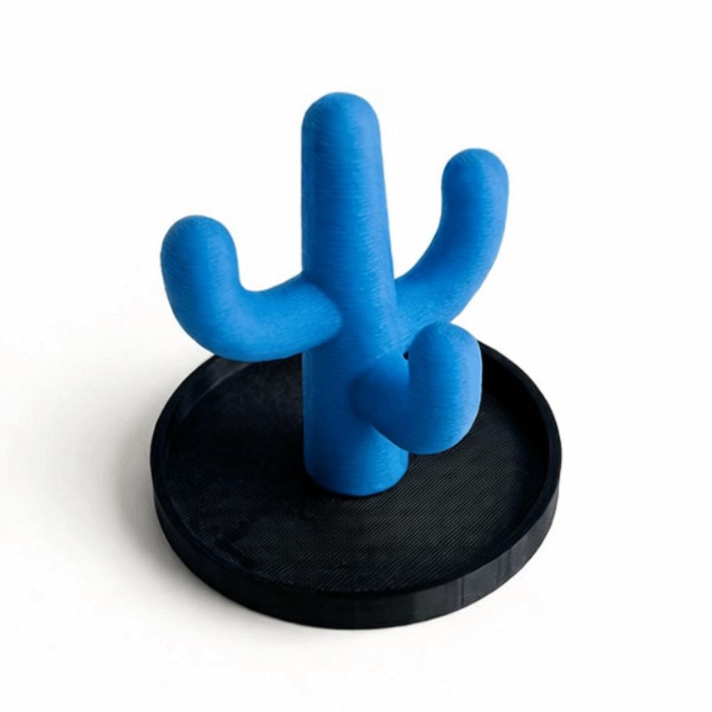 INS Jewelry Storage Tray Creative Bracelets Organizer Cute Cactus Trinkets Plate Photography Props