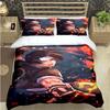 Heißes Spiel The King of Fighters Druck Bettwäsche Set Bettbezug Decke Bett Jugend Kinder Mädchen Jungen Geschenk