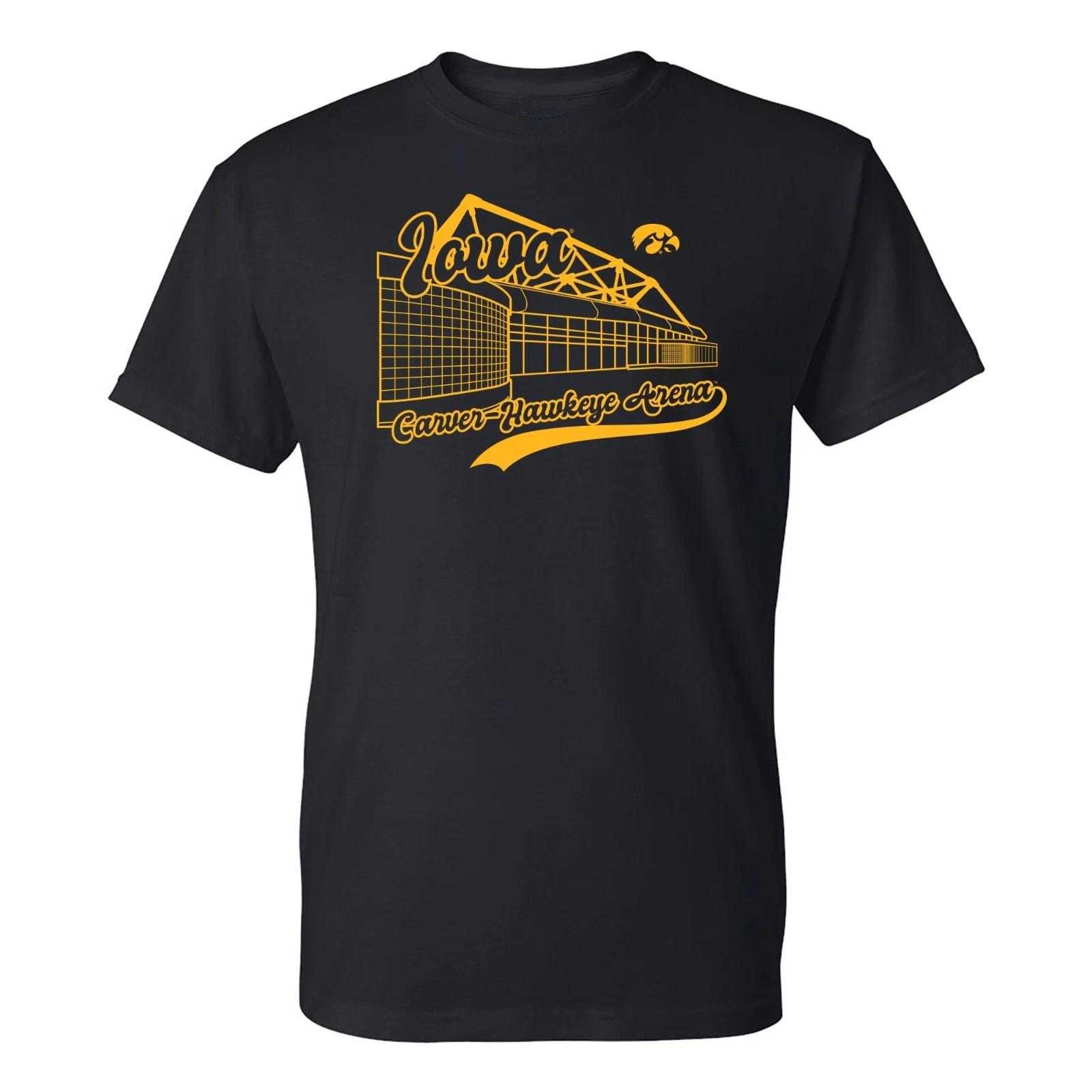 Iowa Hawkeyes Carver-Hawkeye Arena T-Shirt -Black M