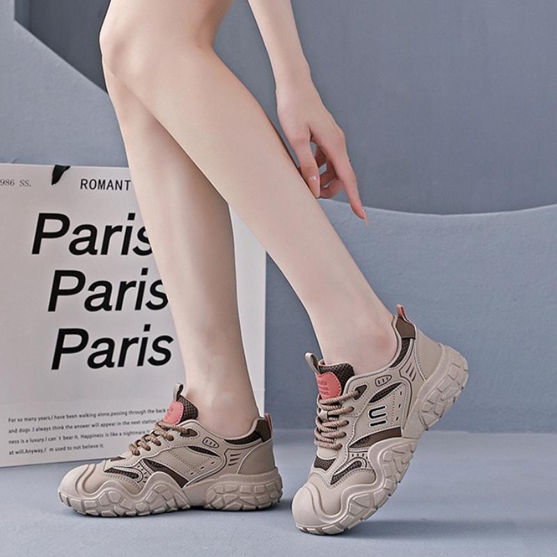 2025 Neue Damen Freizeit-Sneaker Mode Leicht Atmungsaktiv Wanderschuhe Outdoor Rutschfest Abriebfest Wanderschuhe Tenis