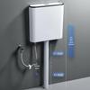 High-Pressure Toilet Flush Tank with Spray Gun Set