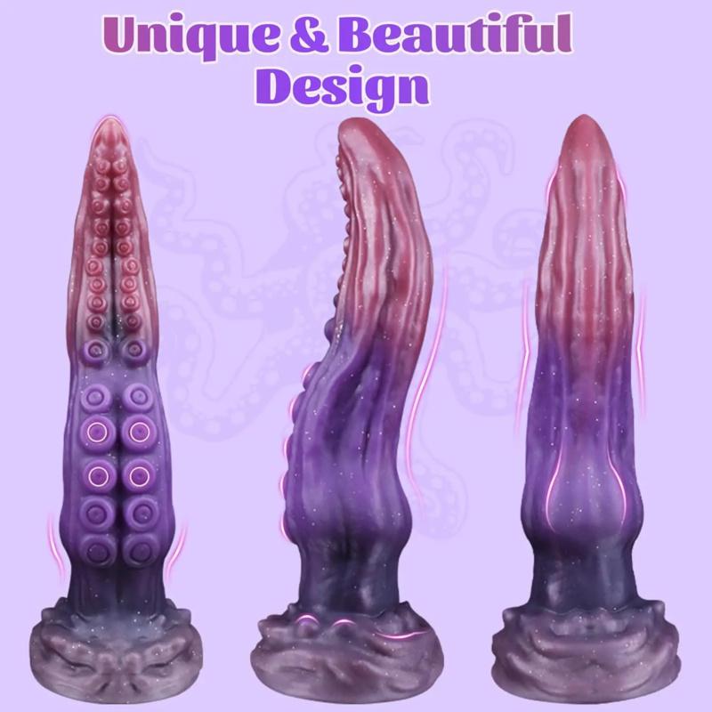 Monster Dildo Octopus Tentacle Anal Plug Silicone Dragon Anal Dildos Butt Plug Vaginal Masturbator Orgasm Alien Penis Sex Toy 18