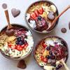 12-15cm  Natural Coconut Bowl Set Wooden Salad Ramen Bowl Coconut Wood Spoon Set Coco Smoothie Kitchen Tableware Coconut Bowl