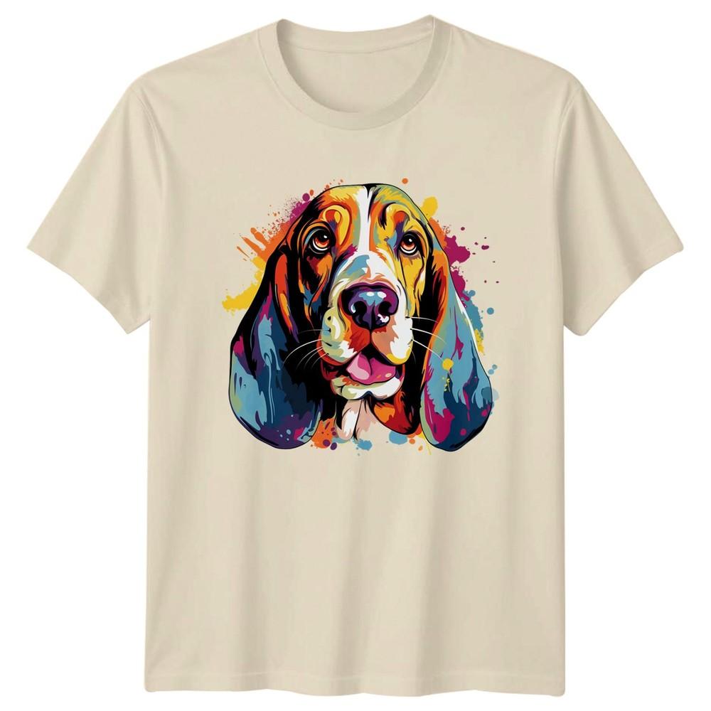 Basset Hound TShirt Dog Lover Gift For Him And Her