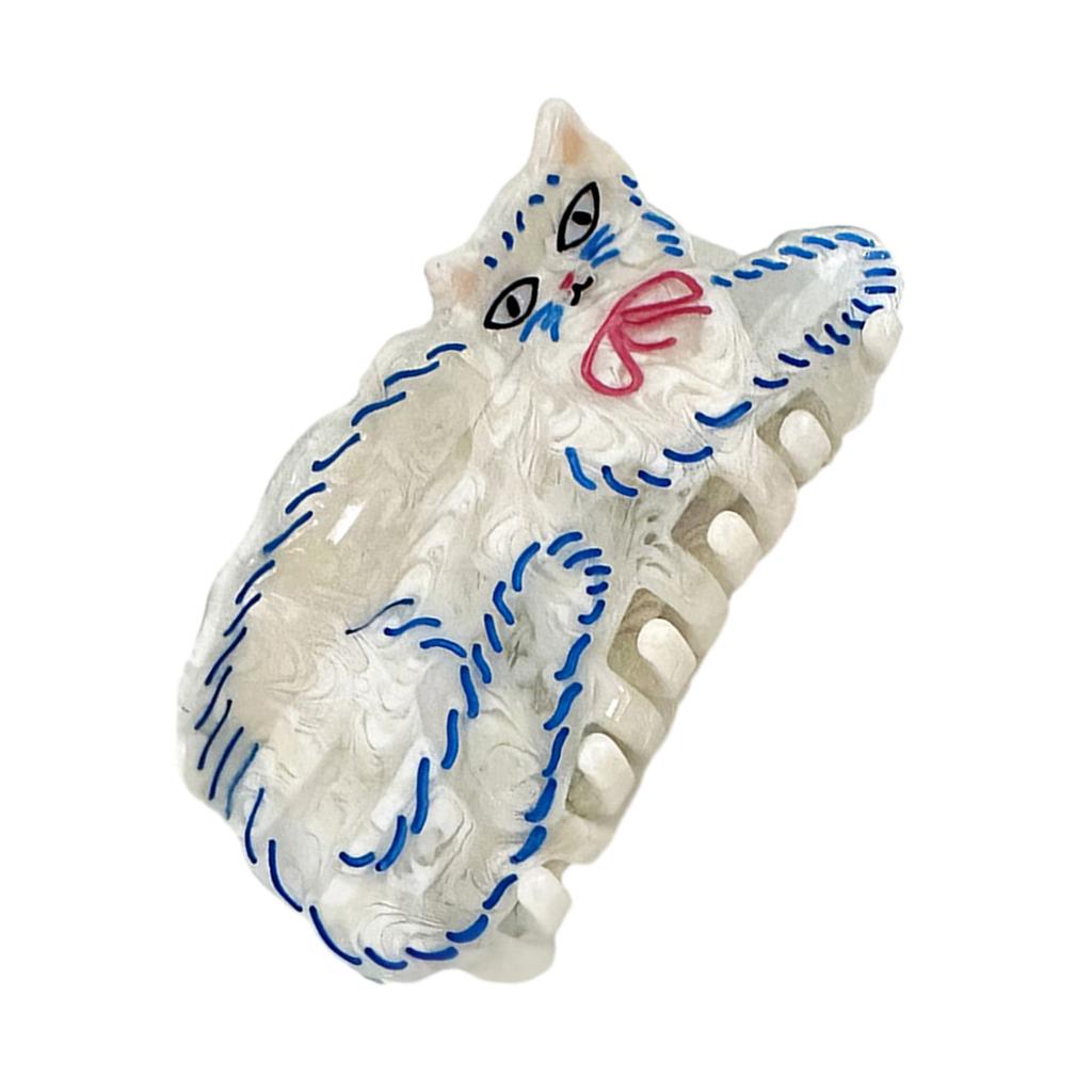 Hair Claw Clips Hair Gripper Hair Jaw Clamps Cute Hair Catch Fish Pattern Barrettes Strong Hold Hairpin for Girls