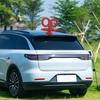 USB Charging 3D Car Wind Up Key Rotating Electric Rotating Spring Key Car Roof Decor  Car