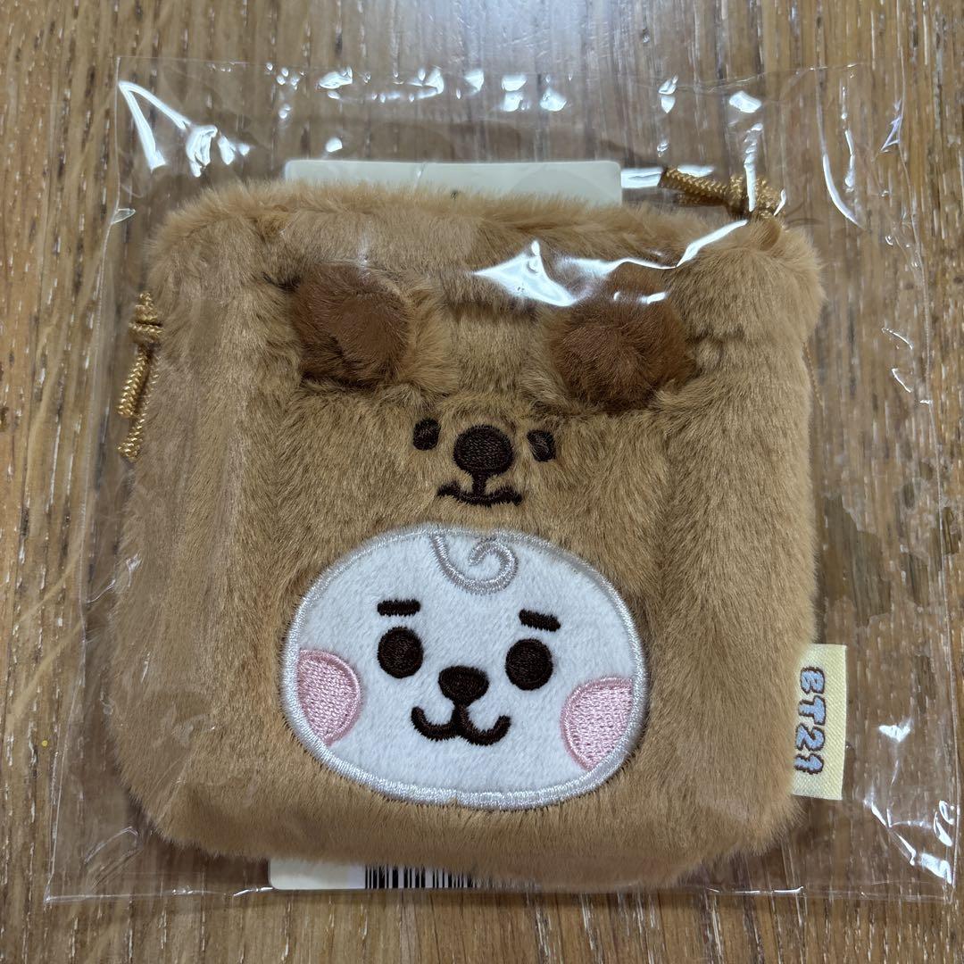 

[Б/У] BT21 BABY FLUFFY Детский Мини Мешочек на Завязках (ПУШИСТЫЙ) RJ