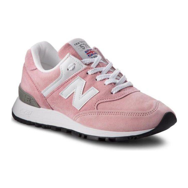 New Balance Nb 576 Comfortable Versatile Lace-Up Leather Low-Top Casual Running Shoes Women sneaker Pink W576PNK