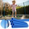 Trampoline Pole Foam Sleeves 6pcs 88cm Jumping Bed Pole Cover Child-safe Padding Replacement Outdoor Trampoline Accessories