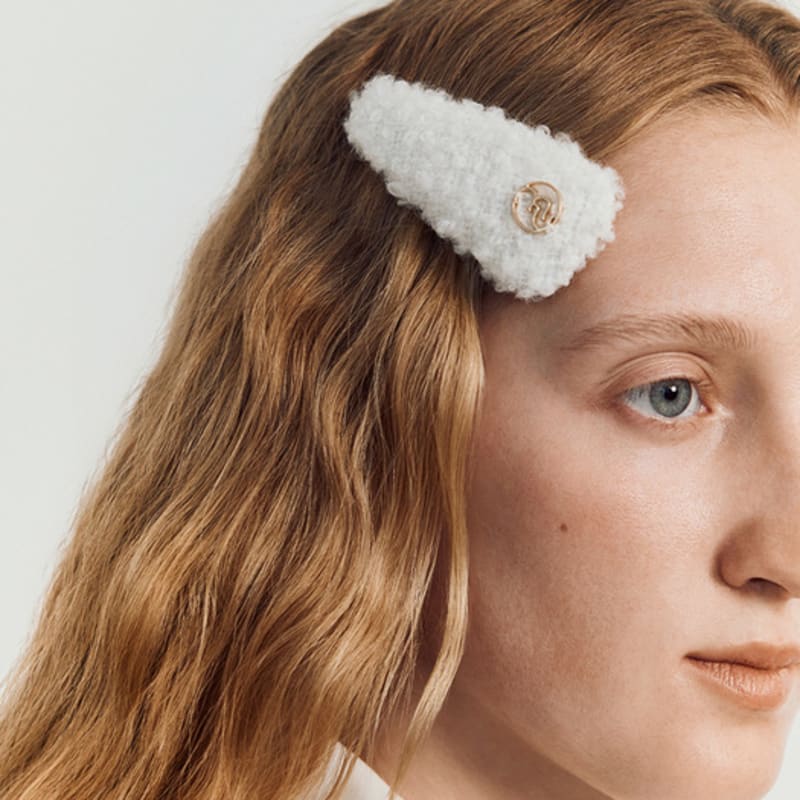 

MAUVER U Sissa Tweed hair pin Black_FREE