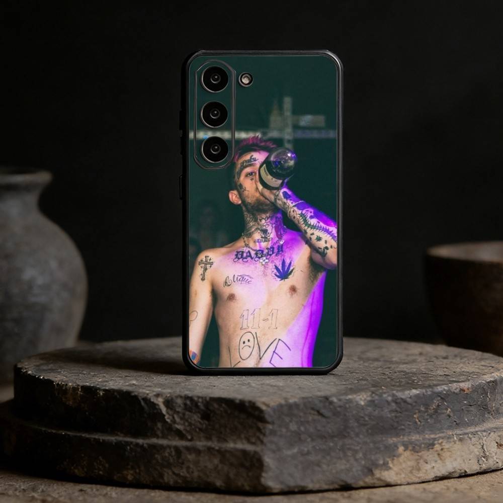 Lil Peep Star Shopping Phone Case For Samsung Galaxy A13,21s,22,31,32,52,53,71,72,73,Soft Black Cover