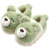 Bag Heel Cotton Slippers Women's Winter Cartoon Plush Cute Wool Slippers Men's Home Household Wool Cotton Shoes Men's Wholesale