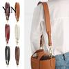Adjustable Purse Strap Strap, Faux Leather Bag with Handbag Accessory Metal Clasps, Replacement for Tote Clutch Crossbody