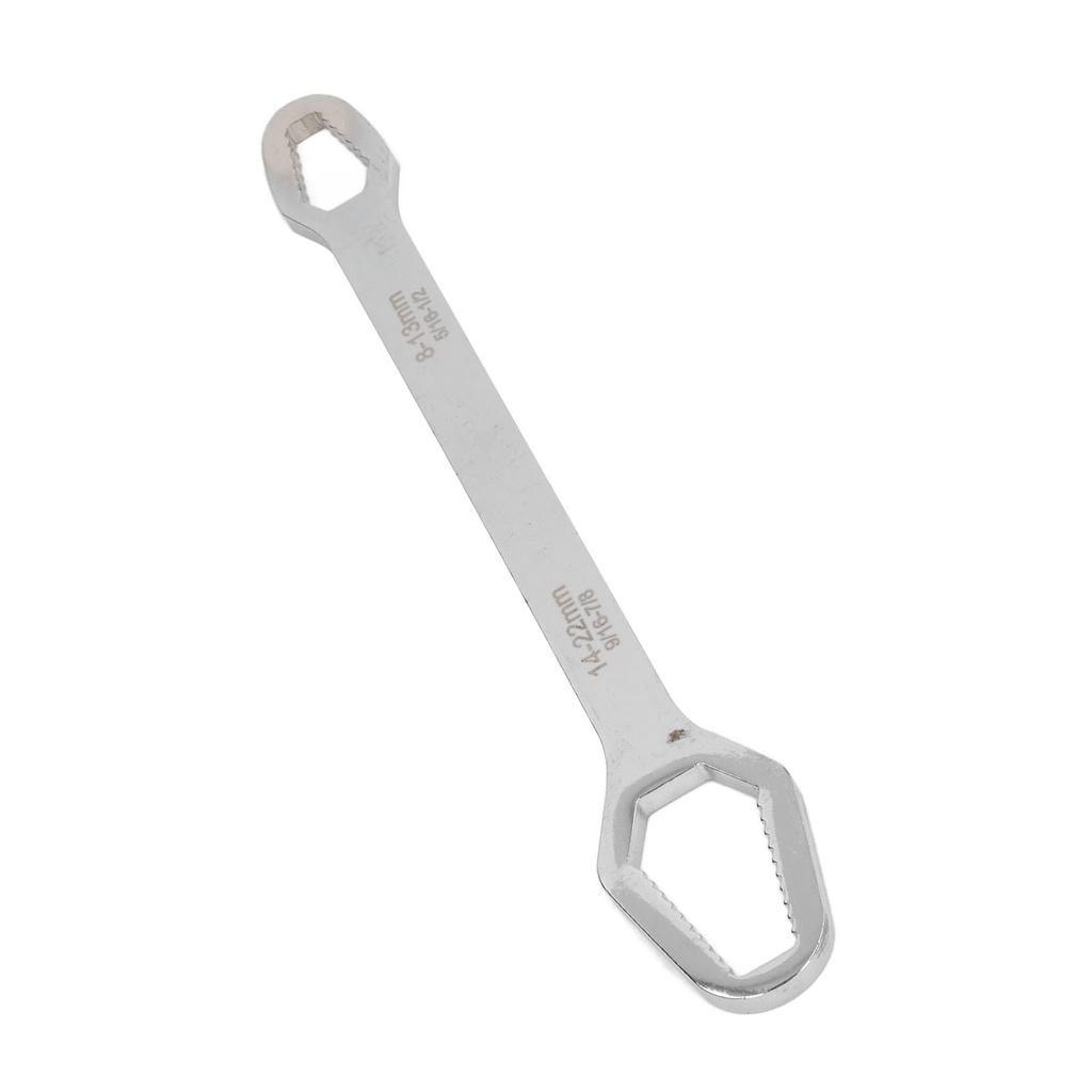 Double Ended Self Tightening Wrench Multifunctional   822mm Self Tightening Spanner for Auto Repair