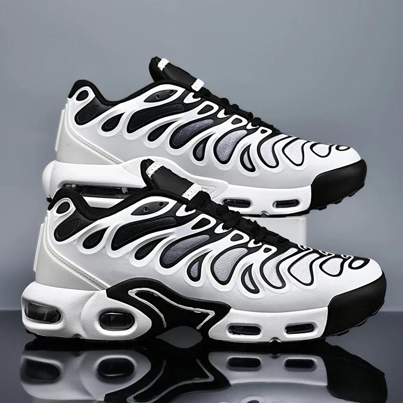 Herren Laufschuhe Marke Casual Sneakers Outdoor Joggen Bequemes Gehen Lace-up Blade Freizeit Loafers Atmungsaktive Mode