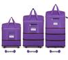 Expandable Foldable Travel Luggage with Universal Wheels - Large Capacity 158 Air Checked Baggage