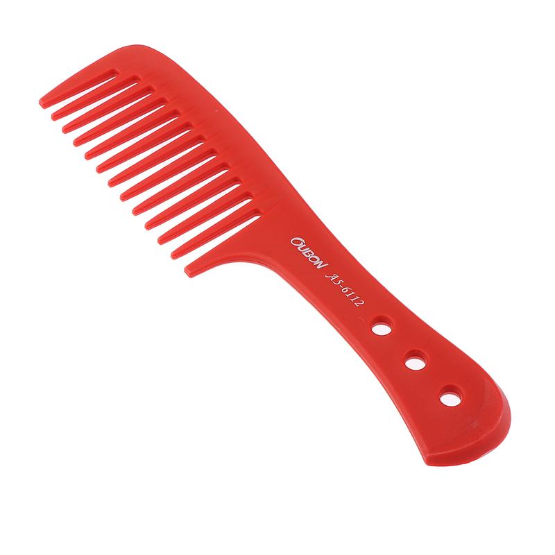 Smooth Hair Comb Plastic Wide Tooth Detangler Comb for Women’s Professional Hairdressing Salon Styling Tools