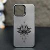 Retro Lotus Design Pattern Phone Case for iPhone 17 16 15 14 13 12 11 Pro/ Max/Plus Shock-proof Rear Cover Anti-fingerprint