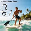 5Colors Surfboard Leash 5mm/10ft SUP Cord Leash Surfing Rope High Quality Surf Paddle Board