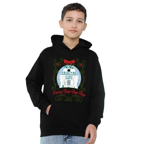 Star Wars Childrens/Kids Merry Beep Boop Beep R2-D2 Christmas Hoodie