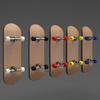 Mini Finger Skateboard Toy with Ball Bearings Wheels Professional Wooden Alloy Small Finger Board Teens Adults Sport Training Props