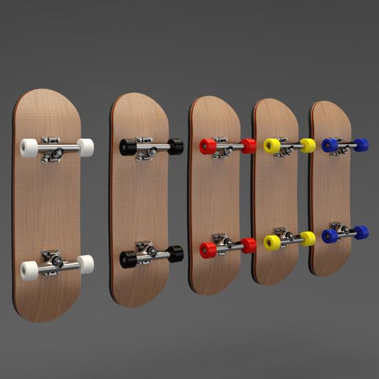 Mini Finger Skateboard Toy with Ball Bearings Wheels Professional Wooden Alloy Small Finger Board Teens Adults Sport Training Props