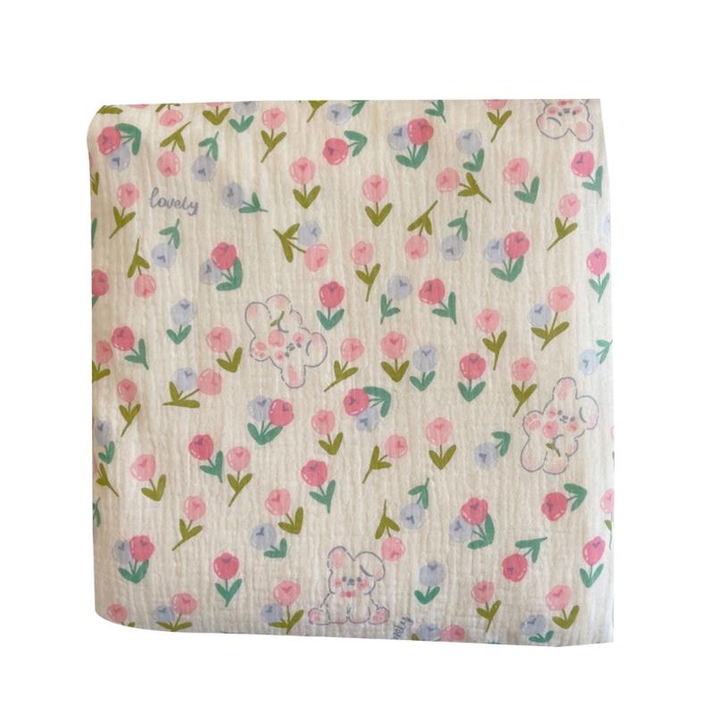 Baby Blanket for Soothing Relaxing Cotton Baby Comforter Calming Dotted Design Blanket for Newborns Cotton Swaddles Wrap