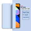 For Xiaoxin Pad 11 Case 11 Inch TB335FC Magnetic Trifold Stand PU Leaher Silicone Soft Back Tablet Cover Funda Coque