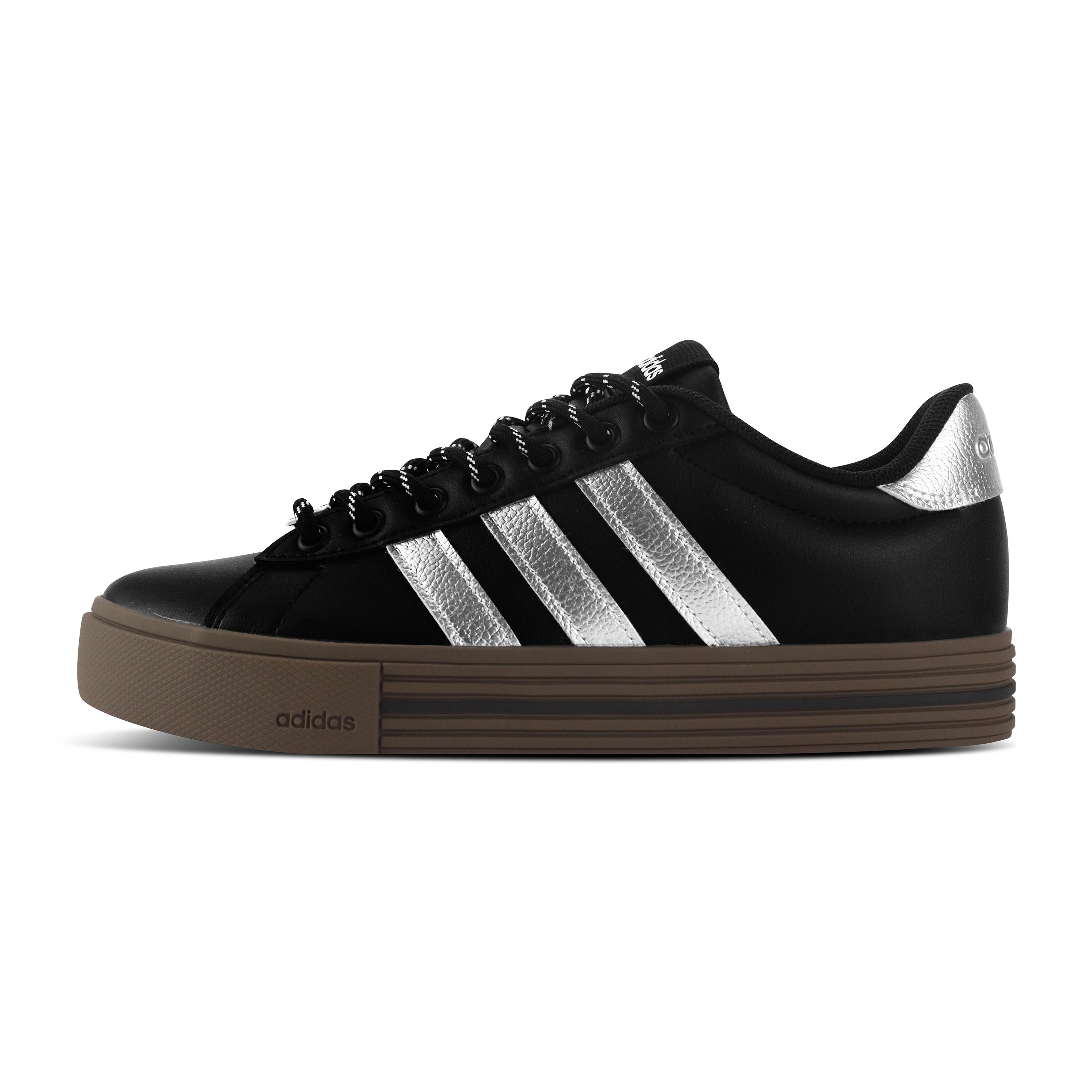 

Adidas Daily 4.0 Low top Skateboard Shoes Unisex Black Silver JR0086(Team119-) 42