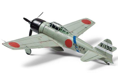 Tamiya 1/72 Warbird Collection č.. 84 Japonské námořnictvo Mitsubishi A6M Zero Typ 32 Palubní stíhačka Plastiková stavebnice 60784