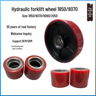 Manuell Hydraulisk Gaffeltruck PU Stödhjul 807018050 - Gaffeltruckstillbehör & Släpvagns Framhjul