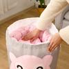 New PEVA Cylindrical Print Quilt Clothing Finishing Bag