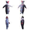Evil Clown Inflatable Costume For Halloween Party Prank And Stage Performance Black Color