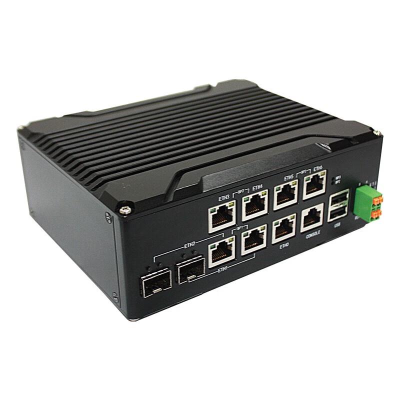 

Feimairuike NXP-A53-LS1023A Rail-mounted Gigabit Enterprise Gateway Firewall (CN version)