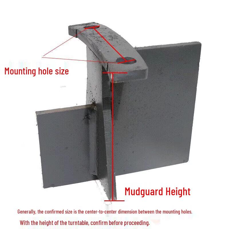 

Excavator Scraper Mudguard Blade