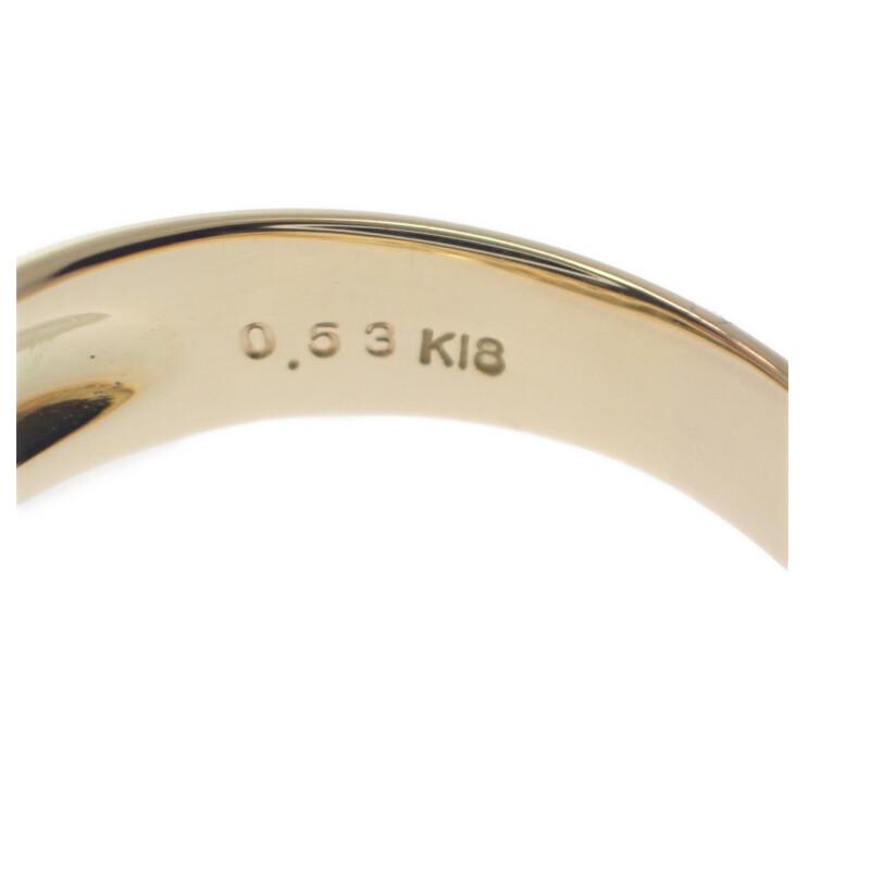 no brand  #12(JP Size) ring K18 yellow gold Women