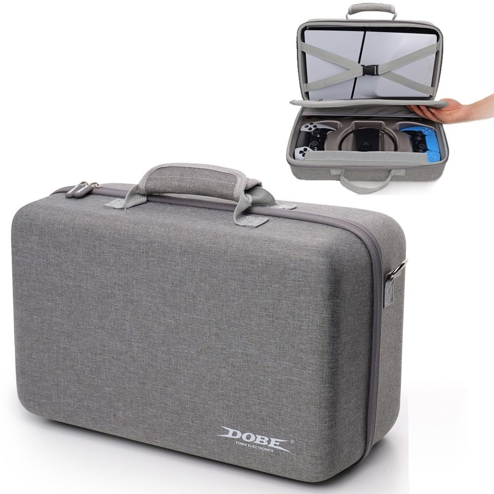 

Сумка для хранения в жестком чехле, портативная сумка на молнии, высококачественные игровые аксессуары для консоли PS5 Slim