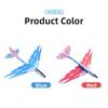 37*46cm Elastic Rubber Band Powered DIY Flying Plane Airplane Glider  For Children