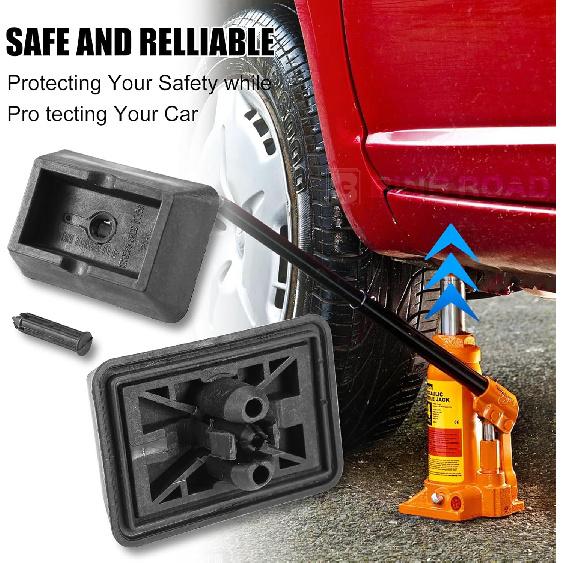 4PCS Under Car Jack Support Lift Pad 51718268885 Compatible with BMW E46 E63 E64 E65 E66 E67 E83 E85 E88 E89