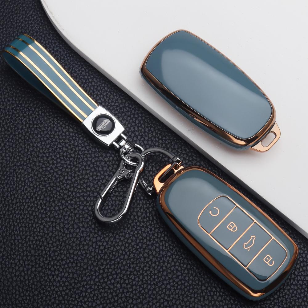 Soft Tpu Car Key Case Protection Cover For Chery Jaecoo J7 J8 7 Phev  Omoda 5 C5 Premium Tiggo 8 7 Pro Max Accessories