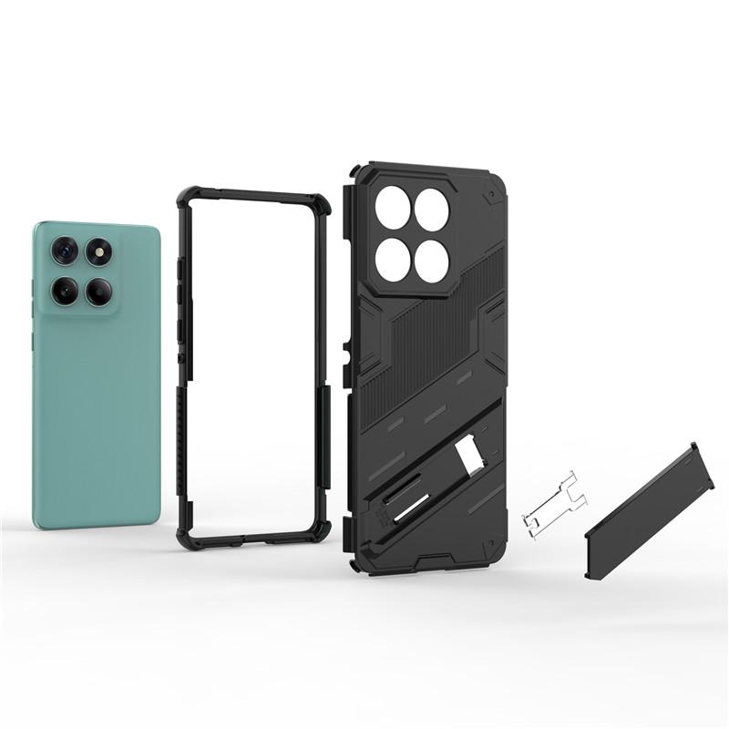 For Motorola Edge 60 Fusion Case For Motorola Edge 50 60 Fusion Cover Punk Armor Shockproof Hard Rubber Bracket Bumper