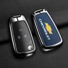 For Chevrolet Onix Equino Orlando Cruze Spark Sonic Camaro Volt Bolt Trax Malibu Blazer Traverse Seeker Alloy Car Key Case Cover