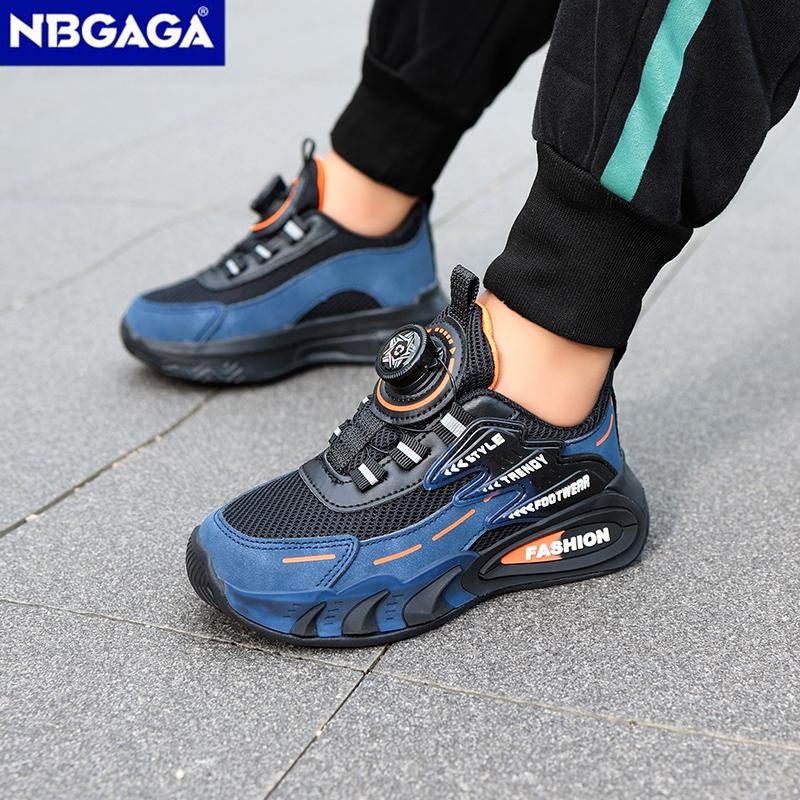 Breathable Lightweight Boys Running Shoes Summer Outdoor Mesh Sneakers for Children Casual Tennis Sports Footwear 5-16 Years